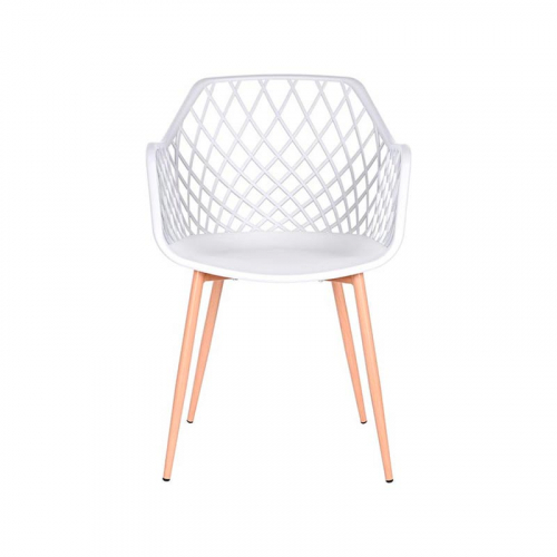 SILLA POLIPROPILENO BLANCA 54x58x85CM